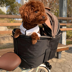 Foldable Canvas Pet Rear Seat Carrier Bag: The Ultimate Travel Solution for Pet Owners
