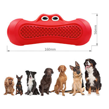 Durable Pet Chew Toy With Natural Rubber Teething Design