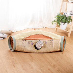 Interactive Pet Tunnel Roll Play Toy: The Ultimate Adventure for Your Feline Friend